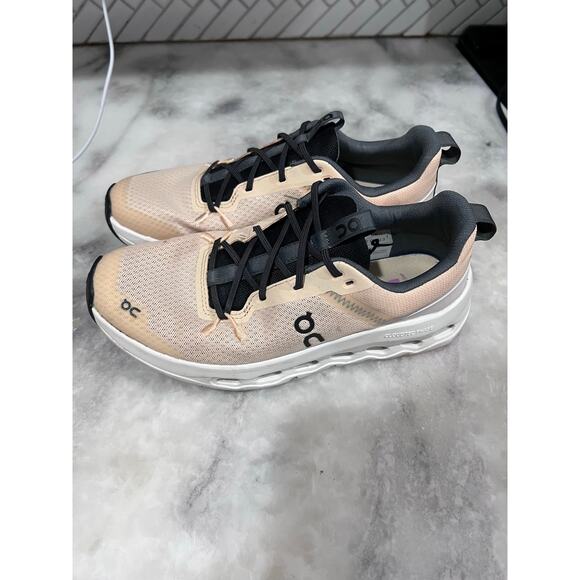 On Running Cloudswift Women’s Size 5 EU 37.5 Peach Black CloudTec Phase Shoes - Picture 3 of 13